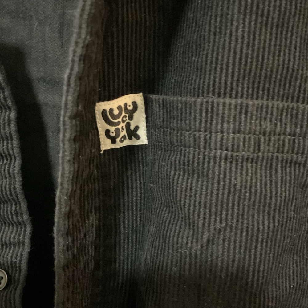 Corduroy Jumpsuit in Black
